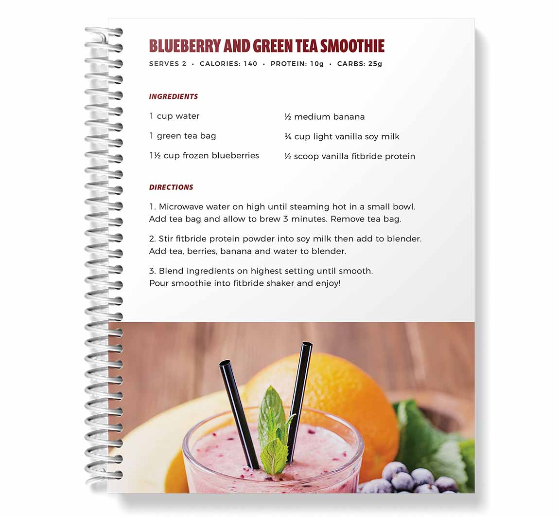 Smoothie recipes from the Fitbride Detox Guide