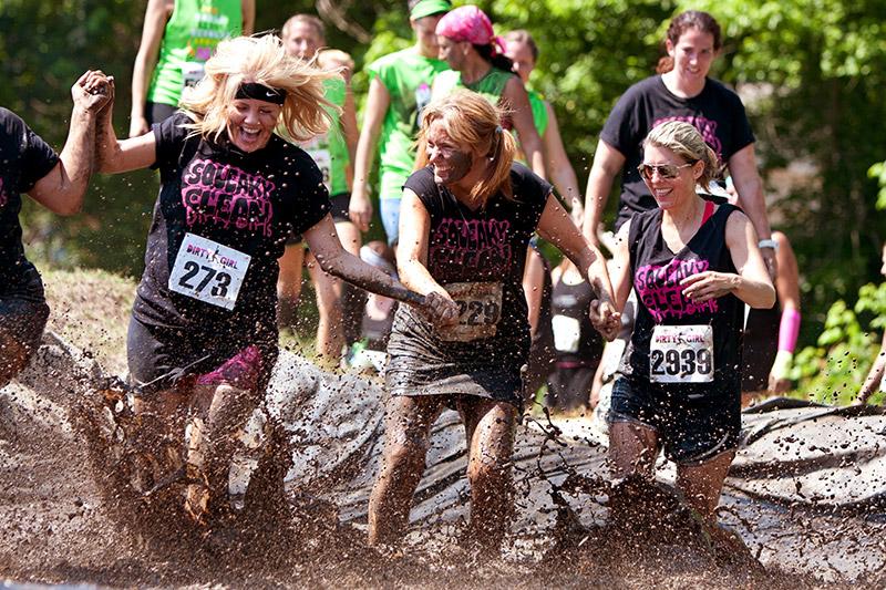 Mud Run Participants