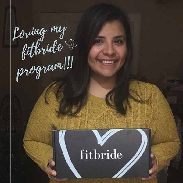Photo of a real Fitbride holding the Fitbride box