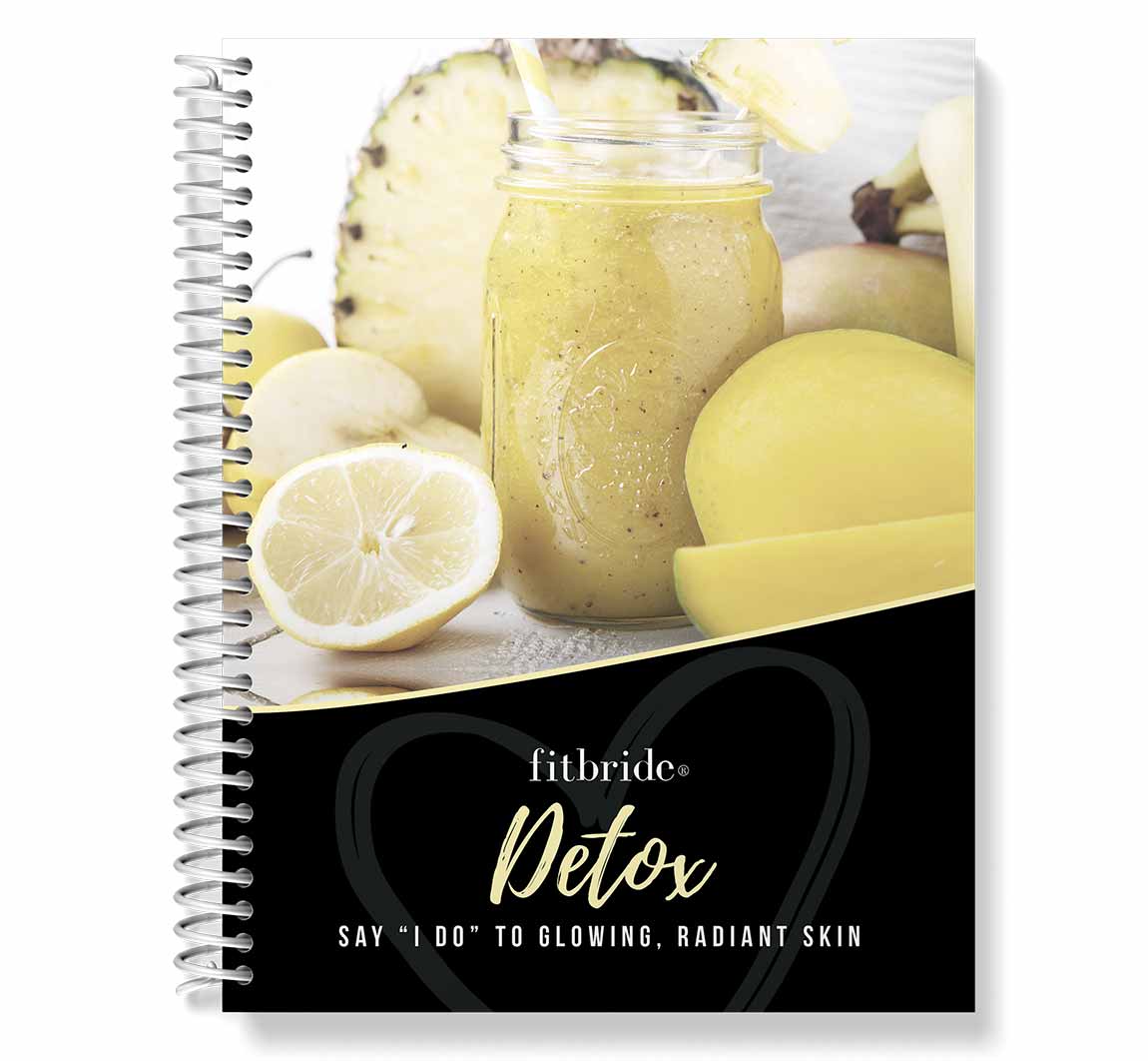 Front cover of the Fitbride Detox Book