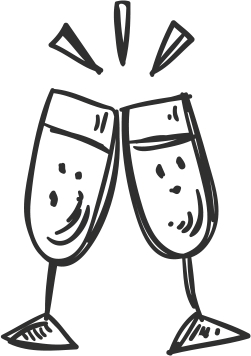 Wine glass icon